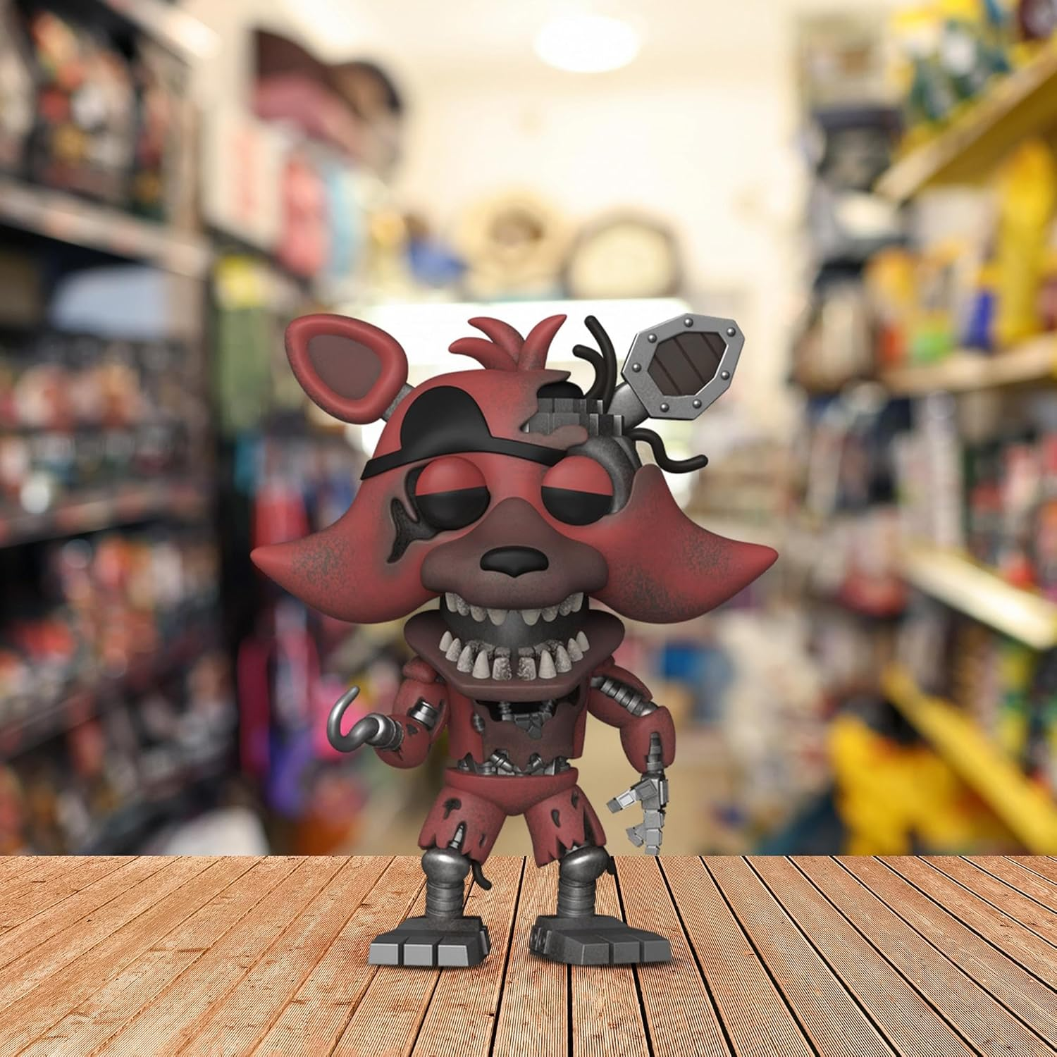 FUNKO POP! Games: Five Nights at Freddy'S - Withered Foxy (FNAF) image number 2