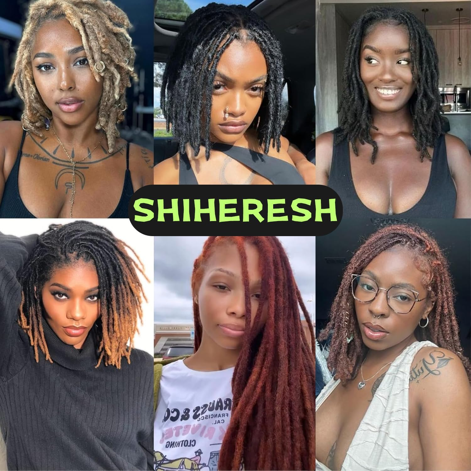 SHIHERESH 12 Inch Afro Kinky Curly Braiding Hair Bulk for Dreadlock Extensions 3 Bundles Marley Twist Hair Bulk for Micro Locs Spring Afro Twist Braids and Repair Locs (1B, 30 G/Pack) image number 4