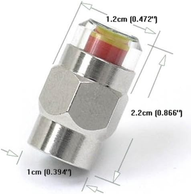 26-80Psi TPMS Tire Pressure Monitor Valve Stem Cap Tyre Sensor Indicator 36 PSI