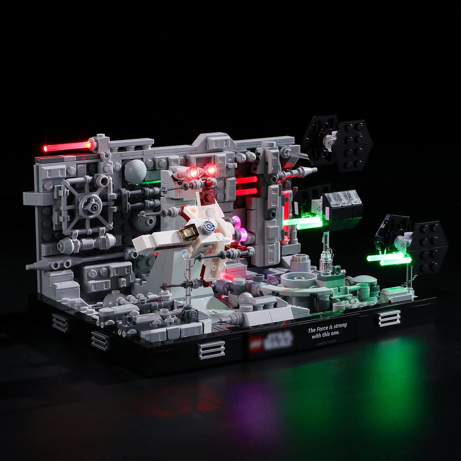 BRIKSMAX Light for  Death-Star-Trench-Run-Diorama 75329 - Led Lighting Kit Compatible with  Star Wars 75329 - Not Include the  Set image number 3