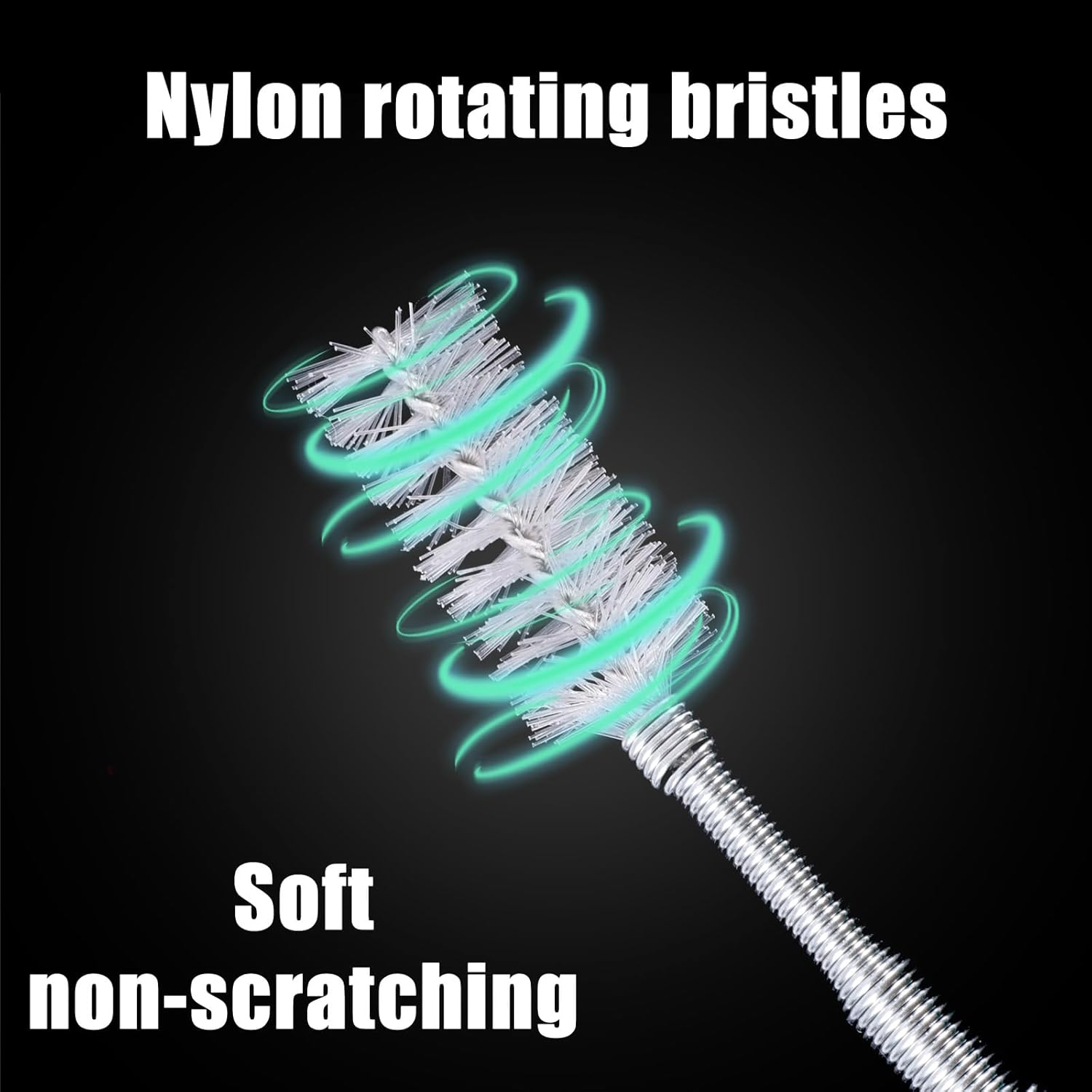 Auto Sunroof Drain Cleaning Tool, 118In Long Tube Cleaner Include Syringe, Syringe Hose, Cleaning Brush, Sponge, Brush, Use for Car Wiper Sunroof Trunk Drain Hole image number 5