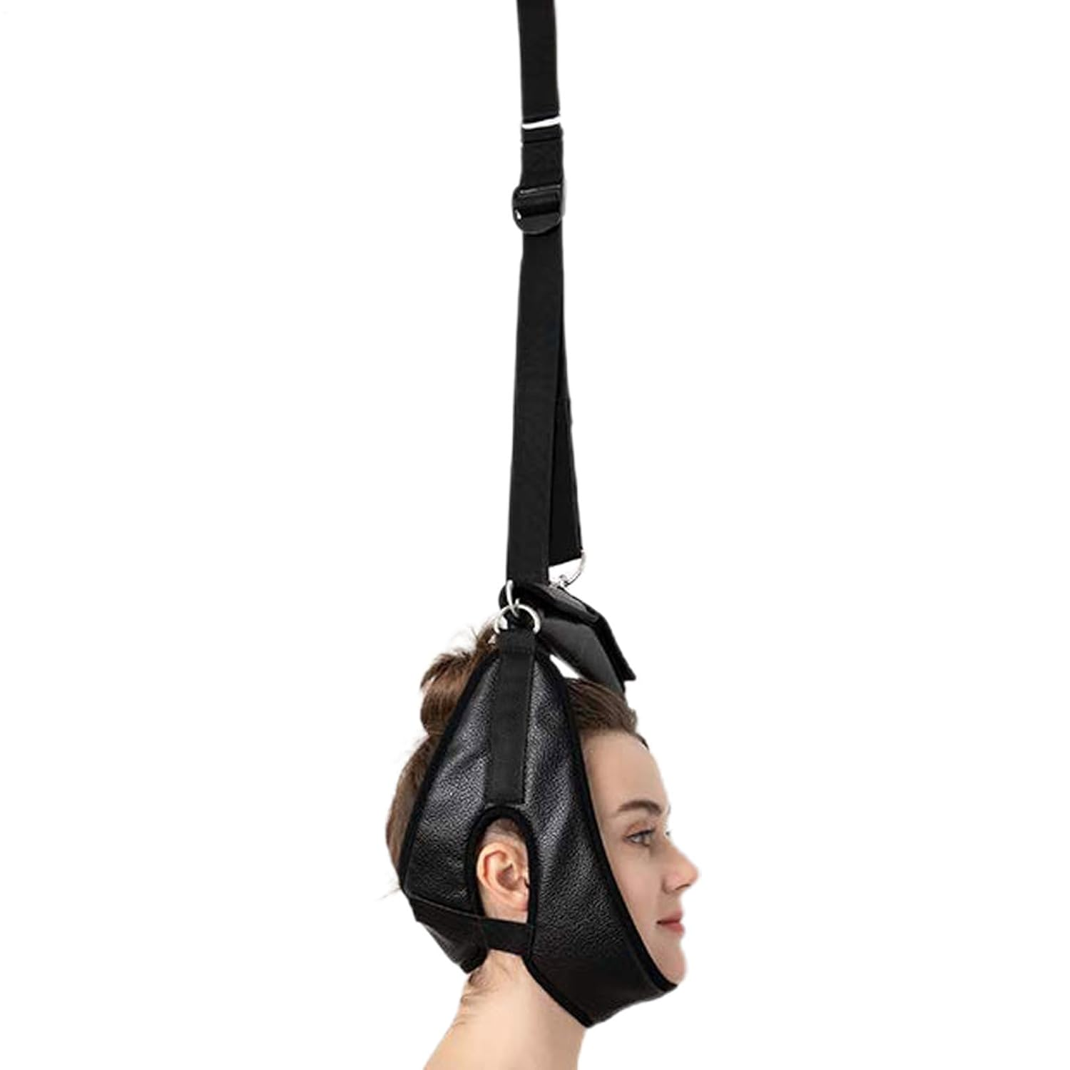Neck Traction Device, Hammock for Neck Stretcher Portable over the Door Device Posture Corrector for Men Women image number 2