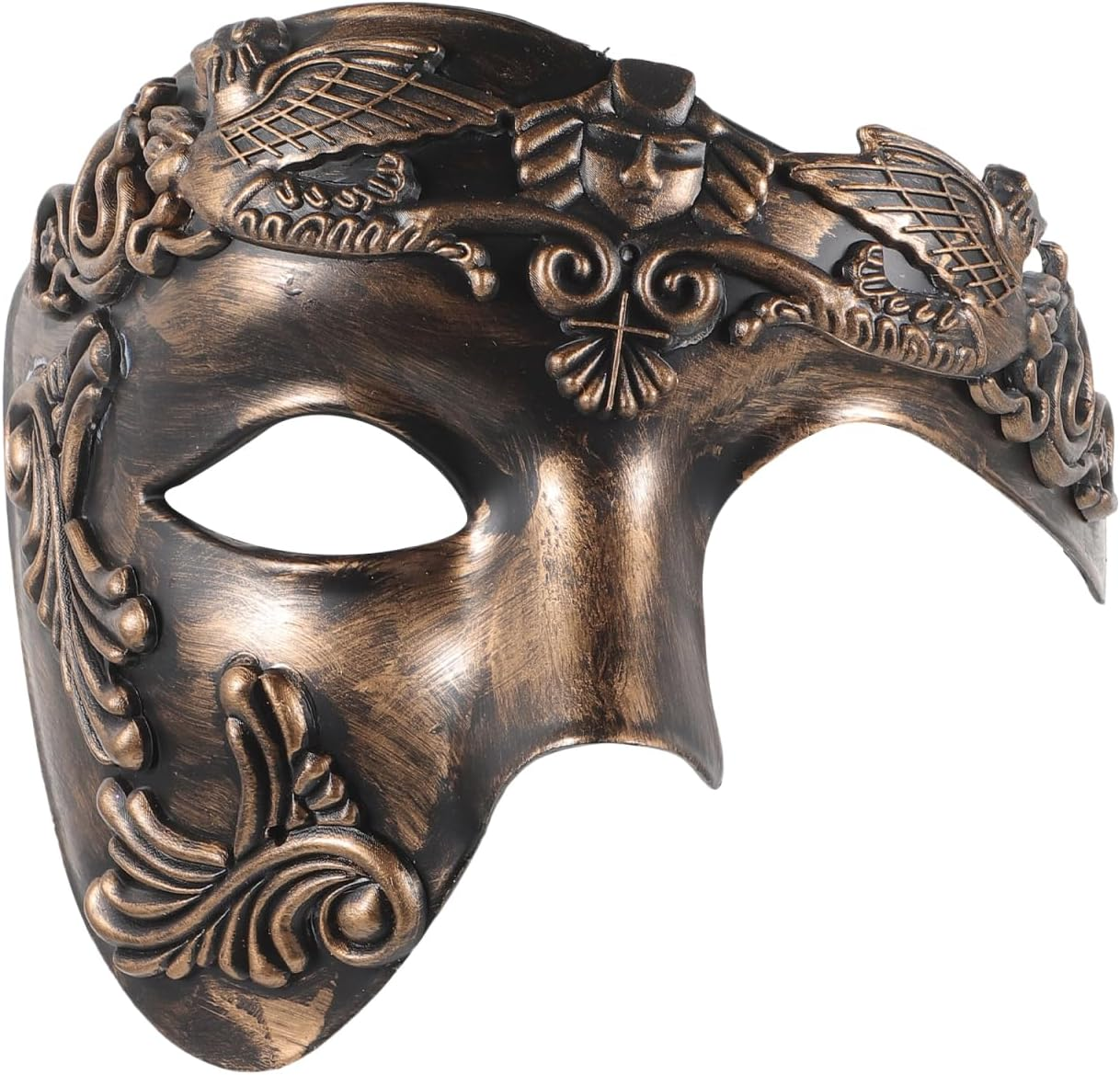 Ifundom Mardi Gras Masquerade Mask Venetian Party Mask Vintage Antique Masks for Cosplay Carnival Mask Props Halloween Mask image number 2