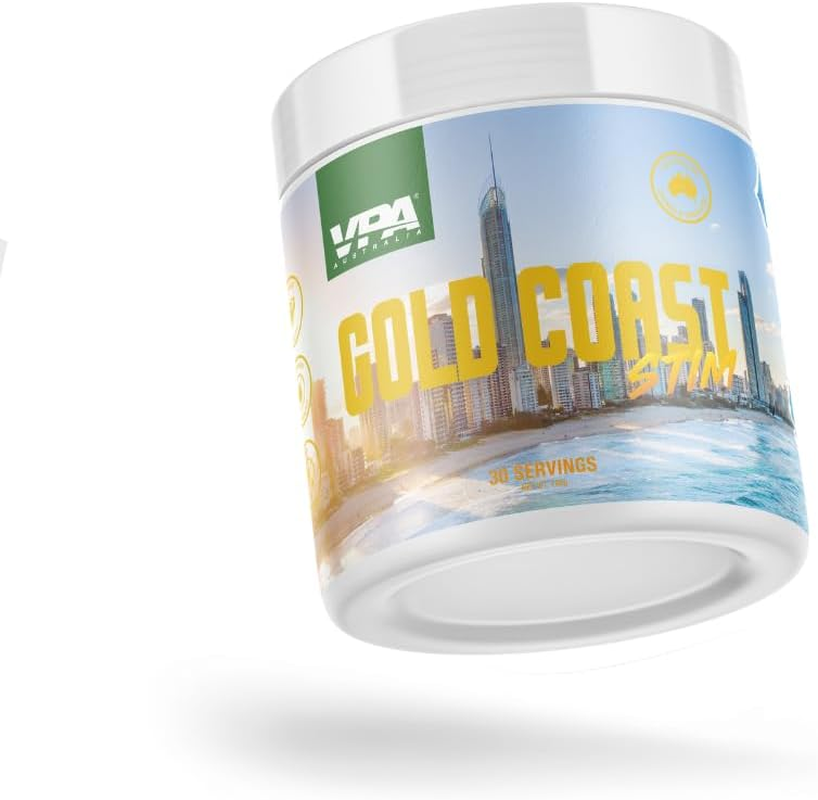 VPA&reg; Pre-Workout Powder &ndash; Rainbow Candy Flavor, 186G (30 Servings) | Energy Support with Caffeine, Beta-Alanine & L-Citrulline | Focus, Pump, Performance | Made in Australia