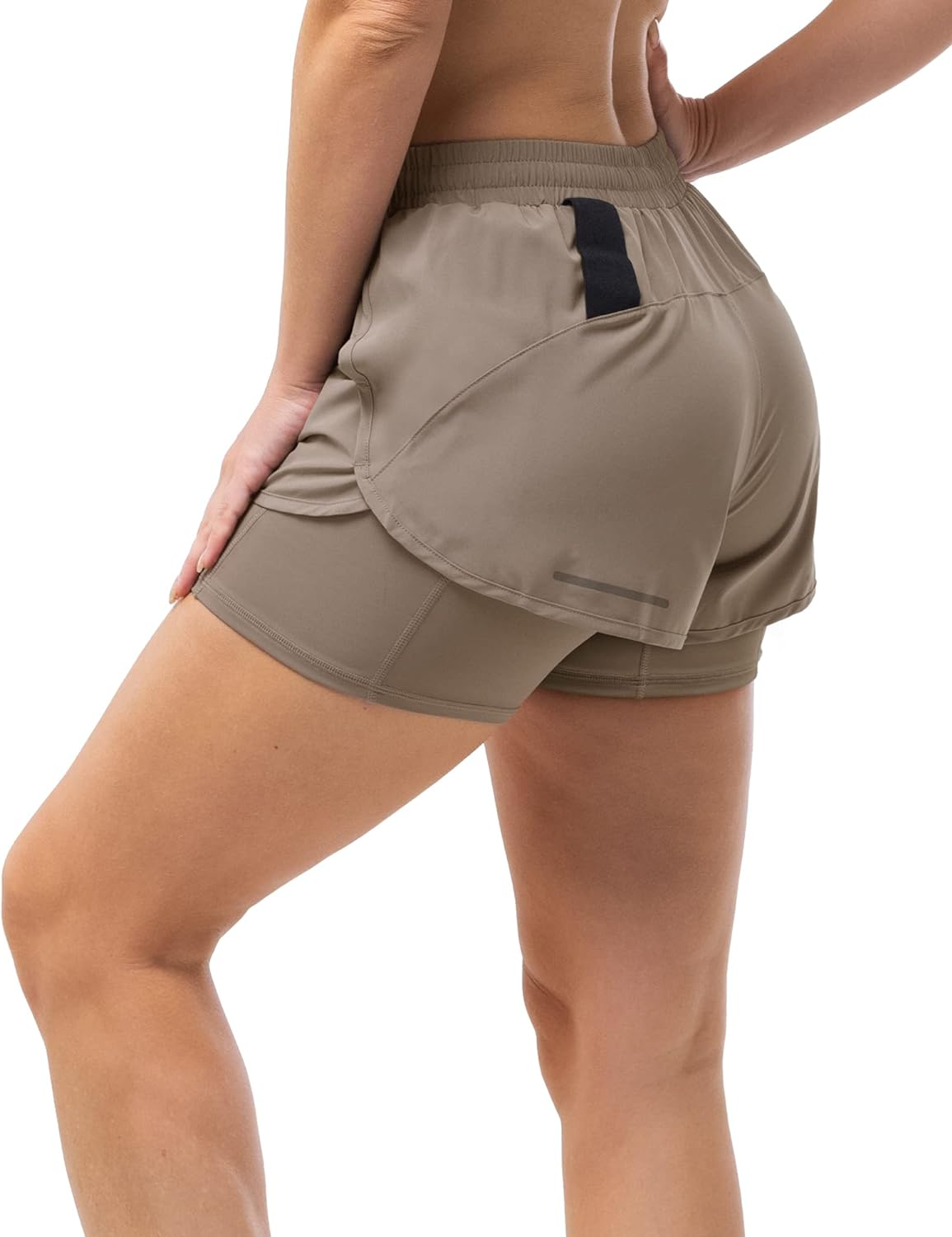 33,000Ft Women'S Running Shorts - Quick Dry, Breathable, Stretchable - Cobalt Blue image number 2