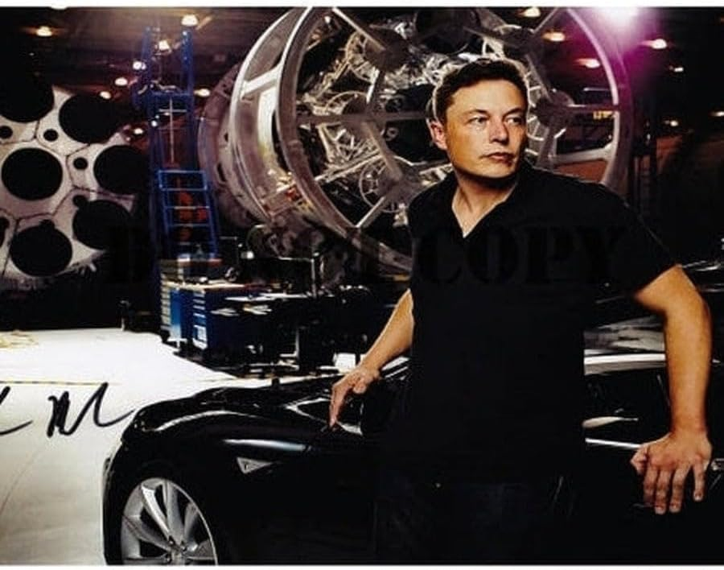 Elon Musk Autographed Signed Photo Poster 1