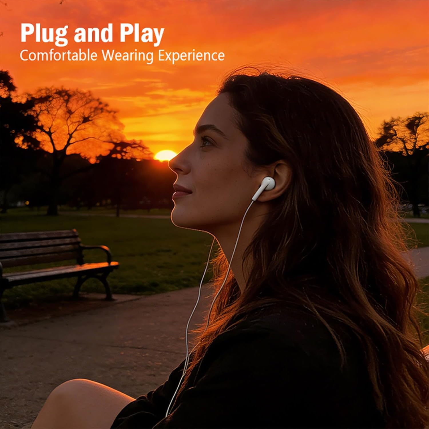 Qi Gxinr In-Ear Headphones for Iphone, Headphones with Wired Microphone and Volume Control Compatible with Iphone 14 Pro Max/13/12 Mini/Se/11/X/Xs Max/Xr/8/7 Plus image number 4