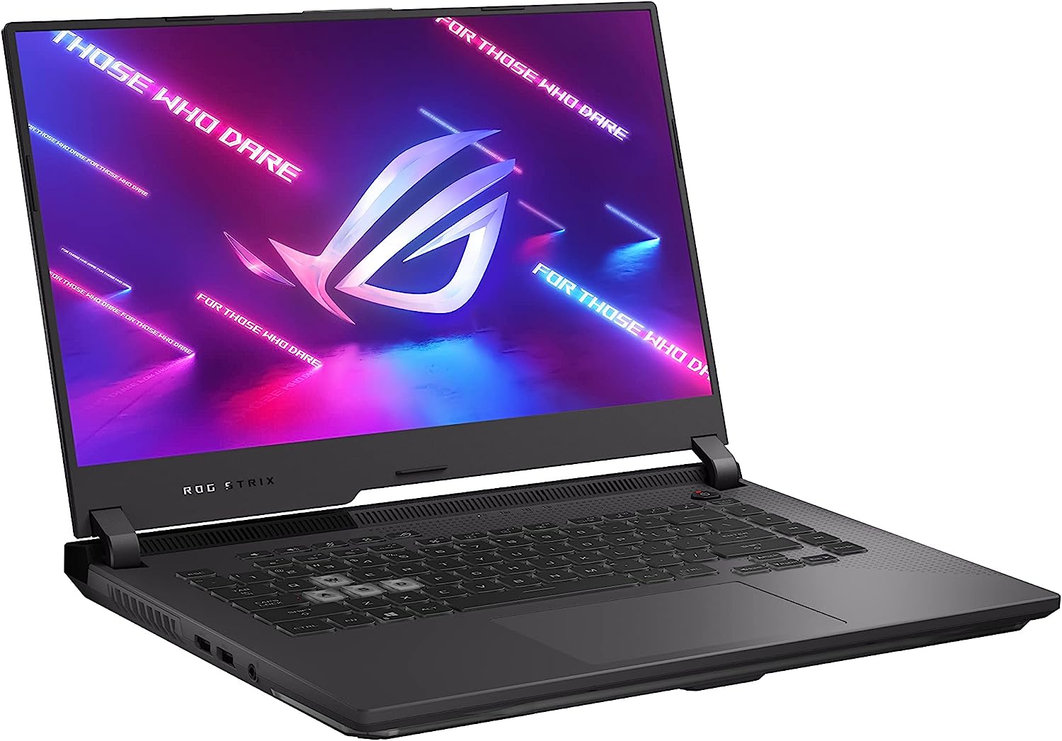 ASUS ROG Strix G15 Laptop, 15.6-Inch, Windows 11 Home, AMD Ryzen 7 4800H Mobile Processor, 512GB SSD, 16GB RAM, NVIDIA&reg; Geforce RTX&trade; 3050 Ti Graphics, Gray, G513IE-HN089W