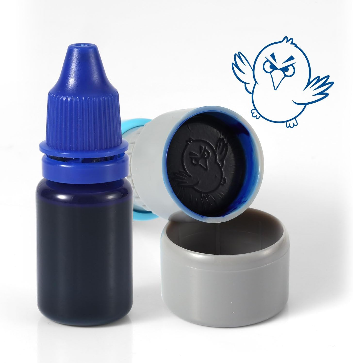 Birdie Time Golf Ball Stamp, Golf Ball Marker Stamp Self-Inking Golf Ball Stamper Cute Ball Stamp Golfer Gifts Golf Accessories for Women Men image number 1