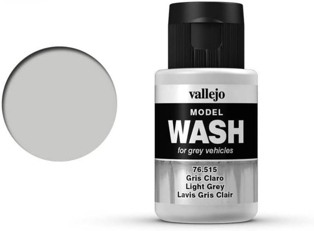 Vallejo VJ76515 Model Wash Light Grey 35 Ml Miniatures - Blue Grey image number 7
