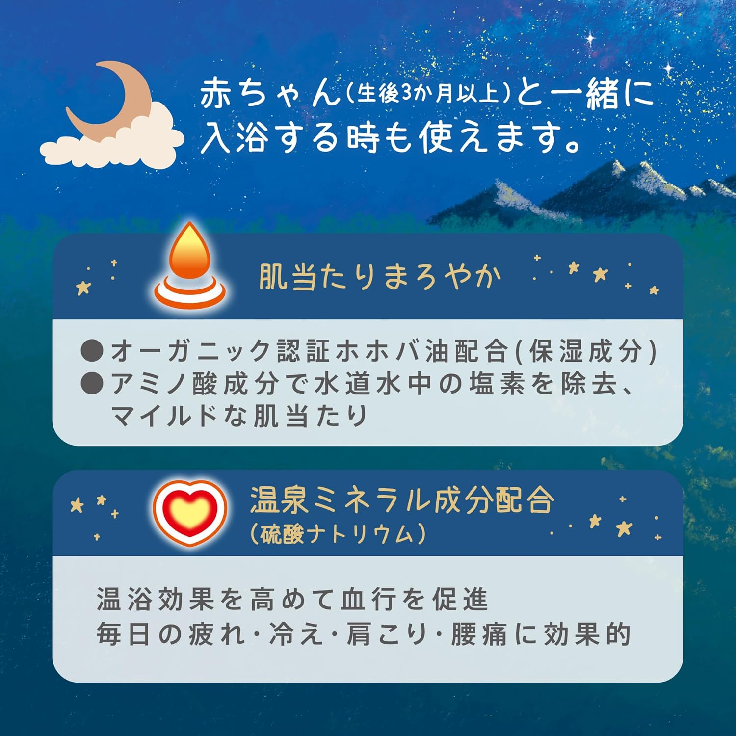 Baskulin (It'S Already Night) Gentle Orange Milk Scent, Quasi Drug, Powder Bath Salt, before Night, Warm image number 3