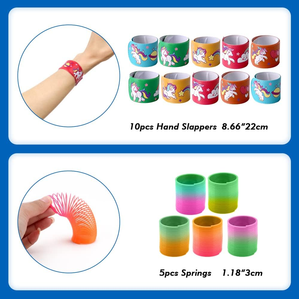 Amybenton 61 PCS Party Favors for Kids Treasure Prizes Box Toys, Party Bag Filler, Goodie Bags Stuffers for Classroom Rewards, Treasure Chest Toys, Carnival Prizes, Stocking Stuffers for Kids image number 6