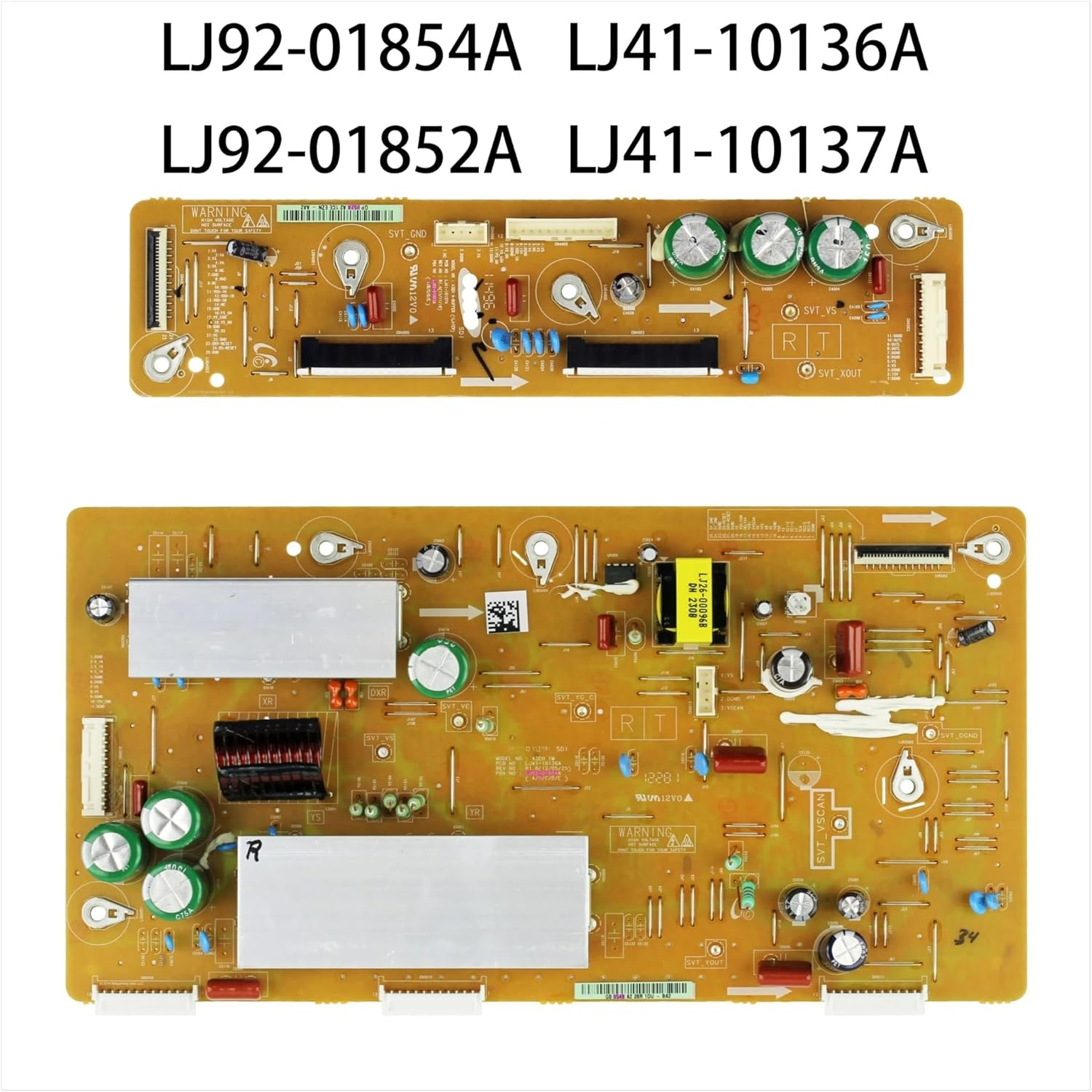 LJ41-10136A LJ92-01854A LJ41-10137A LJ92-01852A Plasma TV Y/Z Board 43EH YM for PS43E450A1R PN43E450A1F/490 PS43E450A1W(LJ41-10136A) image number 1