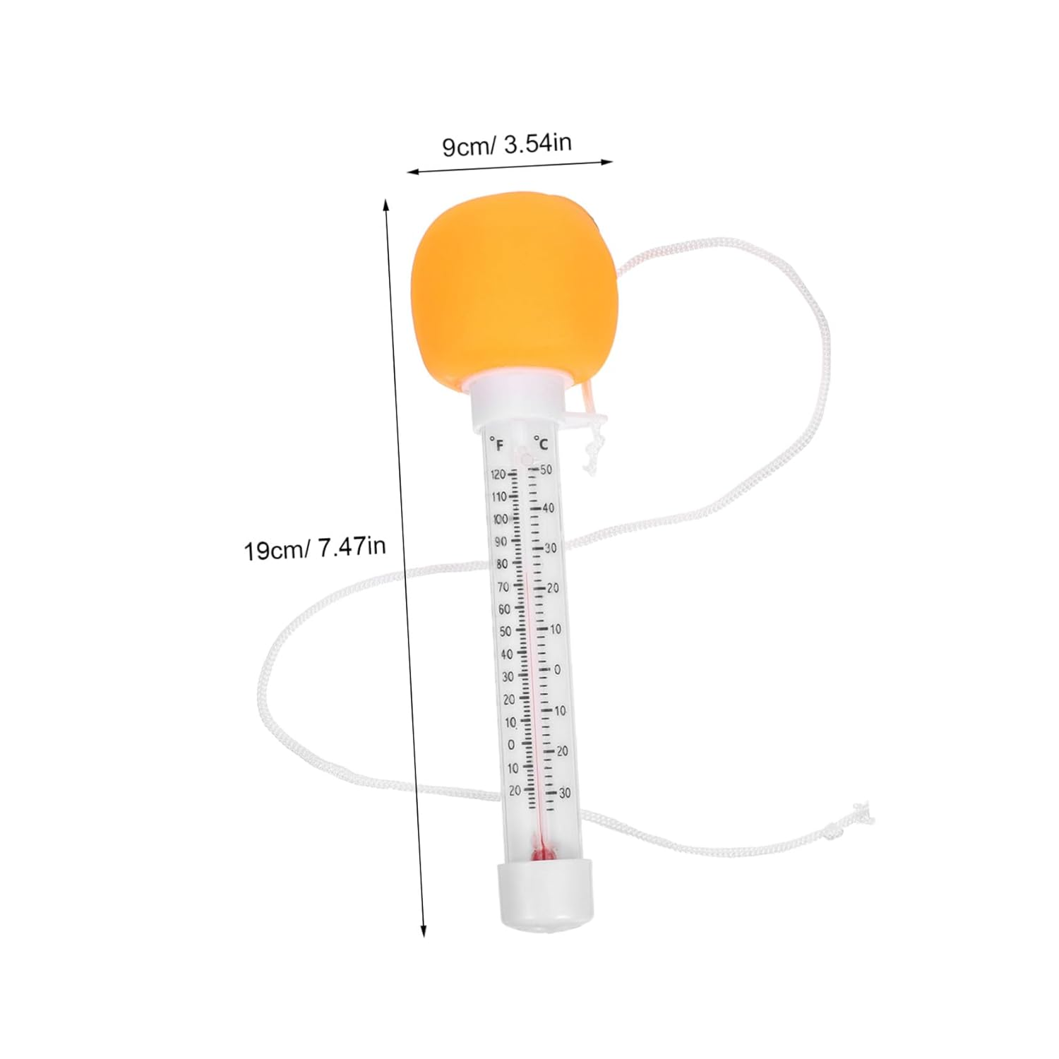 Floating Pool Thermometer for Water Temperature Gauge with Accurate Readings and Cartoon Design for Baths Spas Hot Tubs and Swimming Pools image number 2
