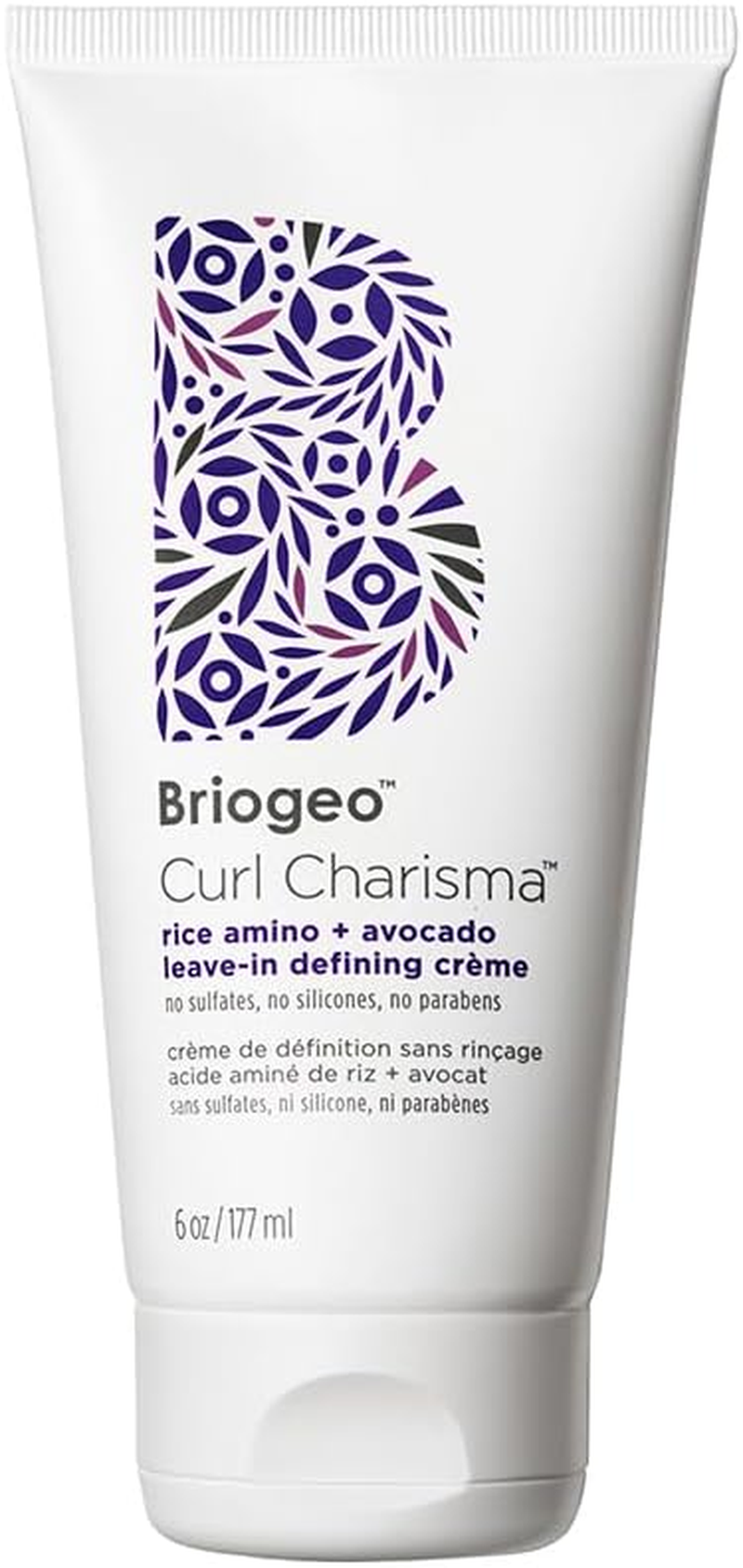 Briogeo Curl Charisma Rice Amino + Avocado Leave-In Defining Cr&egrave;me, anti Frizz Hair Styling Moisturizer, Leave in Cream for Wavy, Curly, Coily Hair, Boosts Hydration, Vegan, Cruelty-Free image number 5