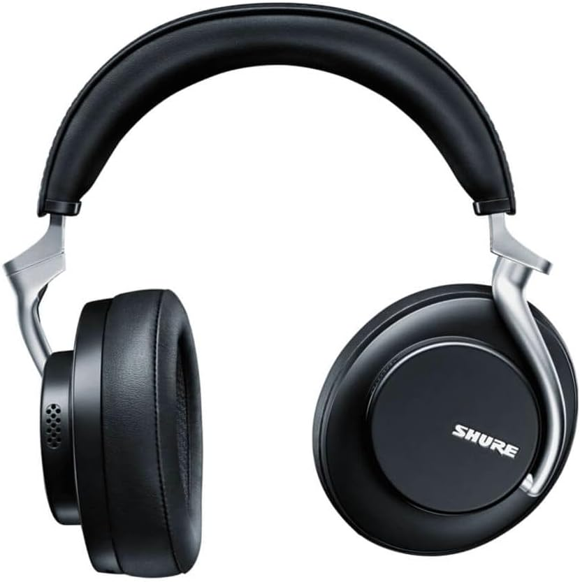 Shure AONIC 50 Wireless Noise Cancelling Headphones, Black - Black image number 3