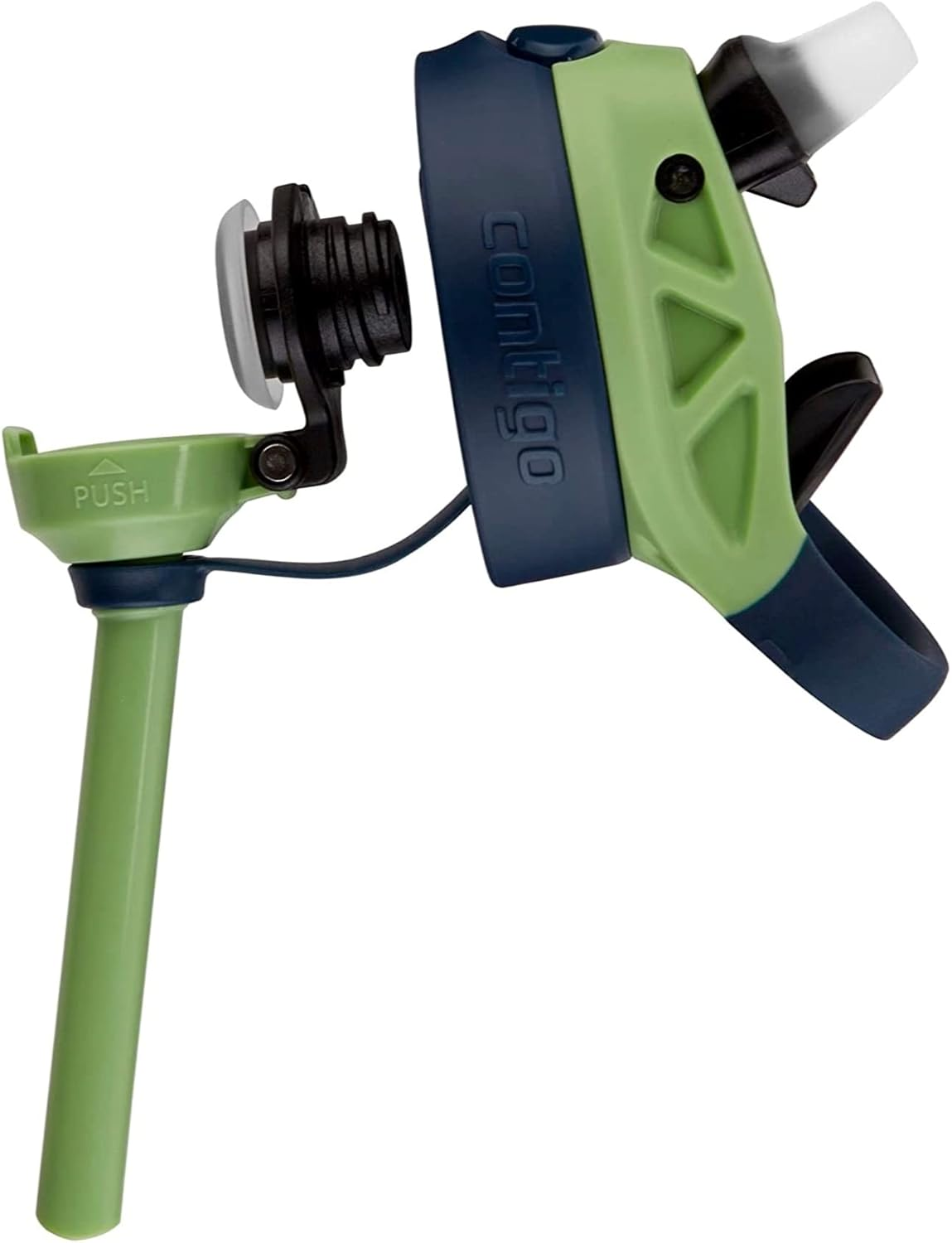 Contigo Kids Autospout Water Bottle, Monsters, 414Ml Capacity | Easy-Clean Lid Designed | Pop-Up Straw with Spill-Proof Valve Prevents Spills Even When Spout Is Open | Perfect for Children Aged 3 & Up