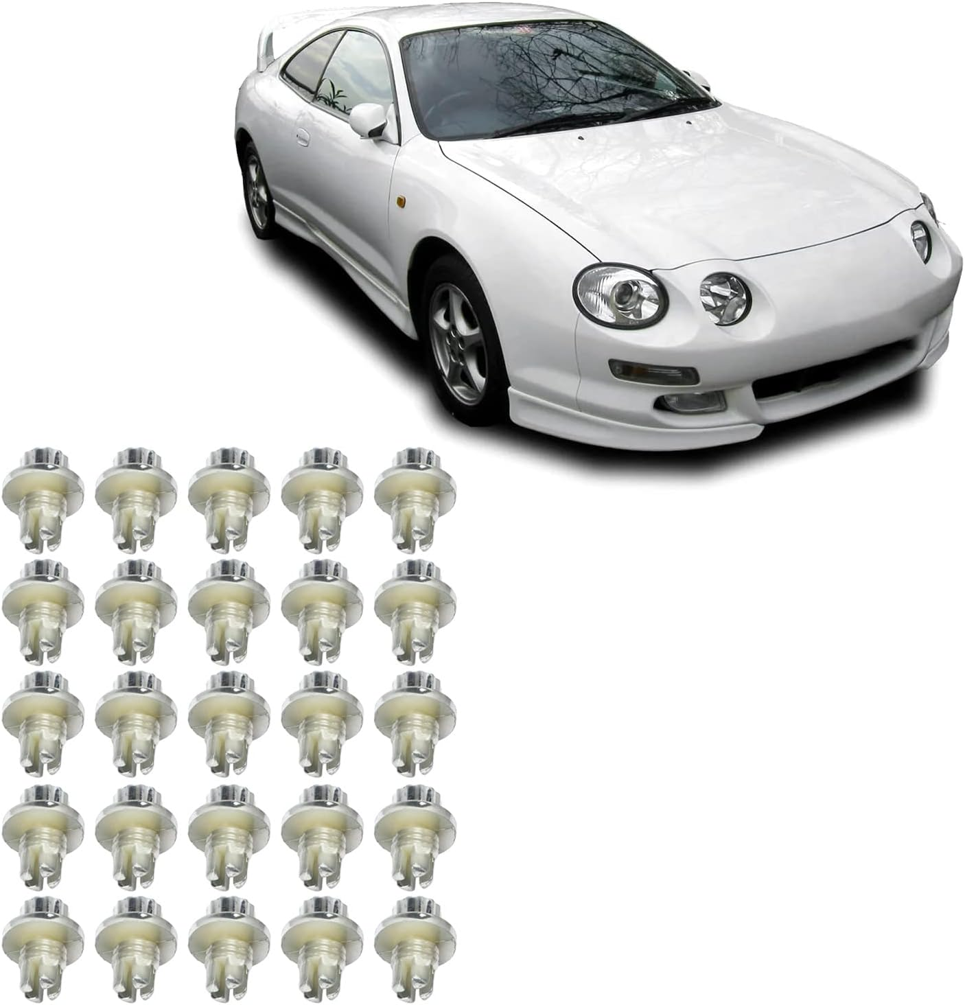 Wheel Rivets Wheel L, Automotive Wheel Nuts, Pack of 25 Wheel Rivets Lip Rivets Nutor as Series Rads Lip S Tyres