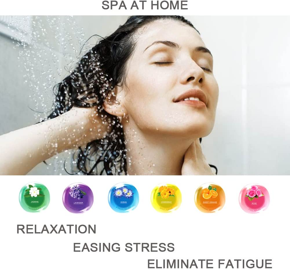 Shower Steamer, 6 Pcs Shower Bombs, Bath Bombs Gift Set, Bath Bomb for Showers image number 2