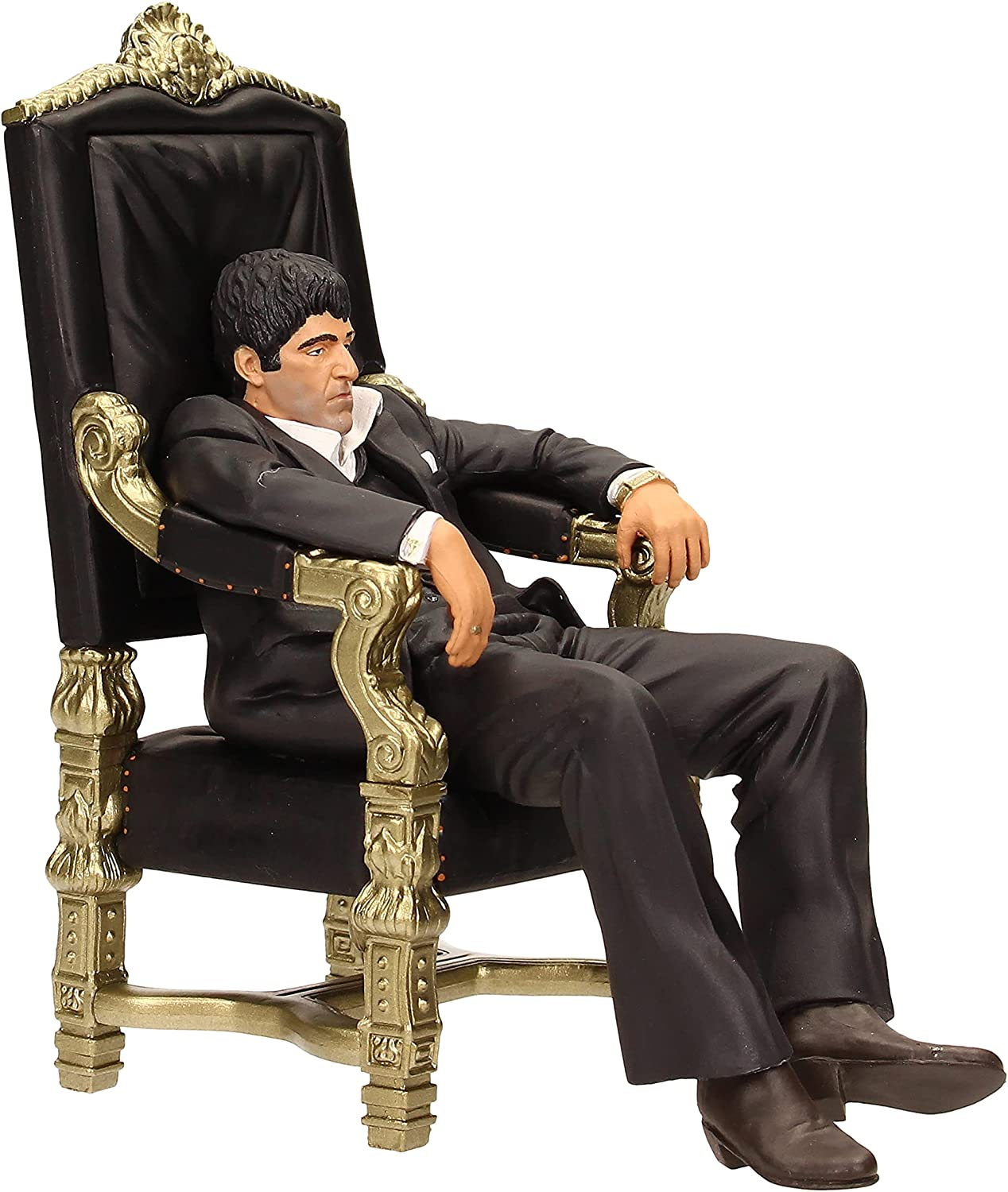 SD Toys Scarface-Tony Montana in Chair Vinyl Action Figure image number 1