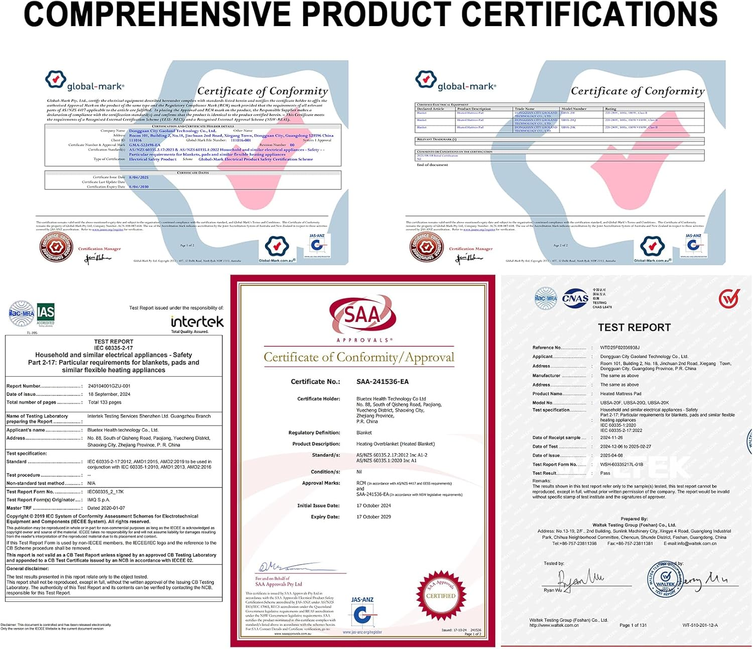 Dual Control Electric Blanket Queen, Faux Sherpa Fleece 350GSM Heated under Blanket with 10 Heating Levels & 9 Time Settings, Fully Fitted Electric Mattress Pad, Overheat Protection, Machine Washable image number 5