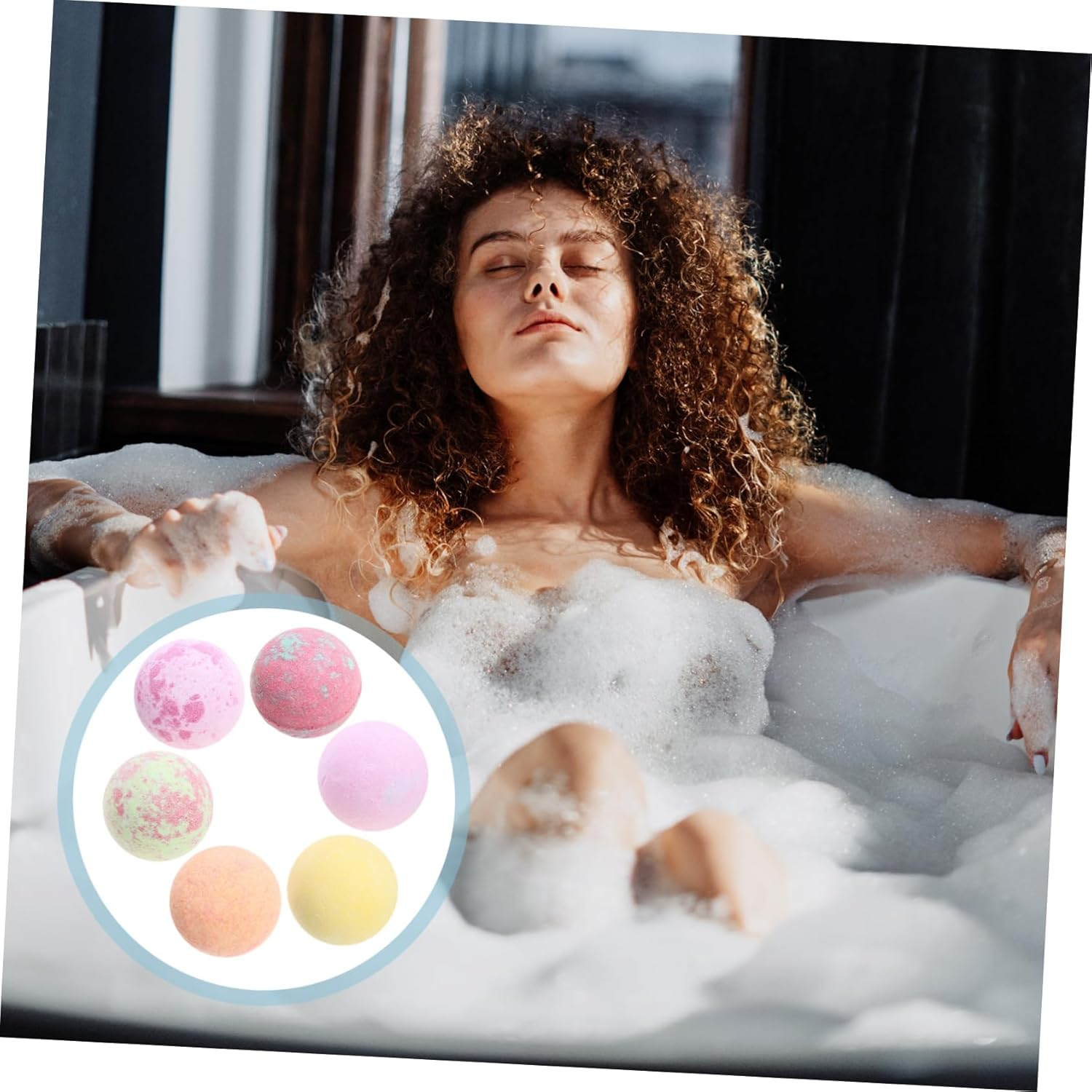 12Pcs Spa Quality Balls Natural Ingredients for Women Refreshing Body and Skin Treatment image number 2