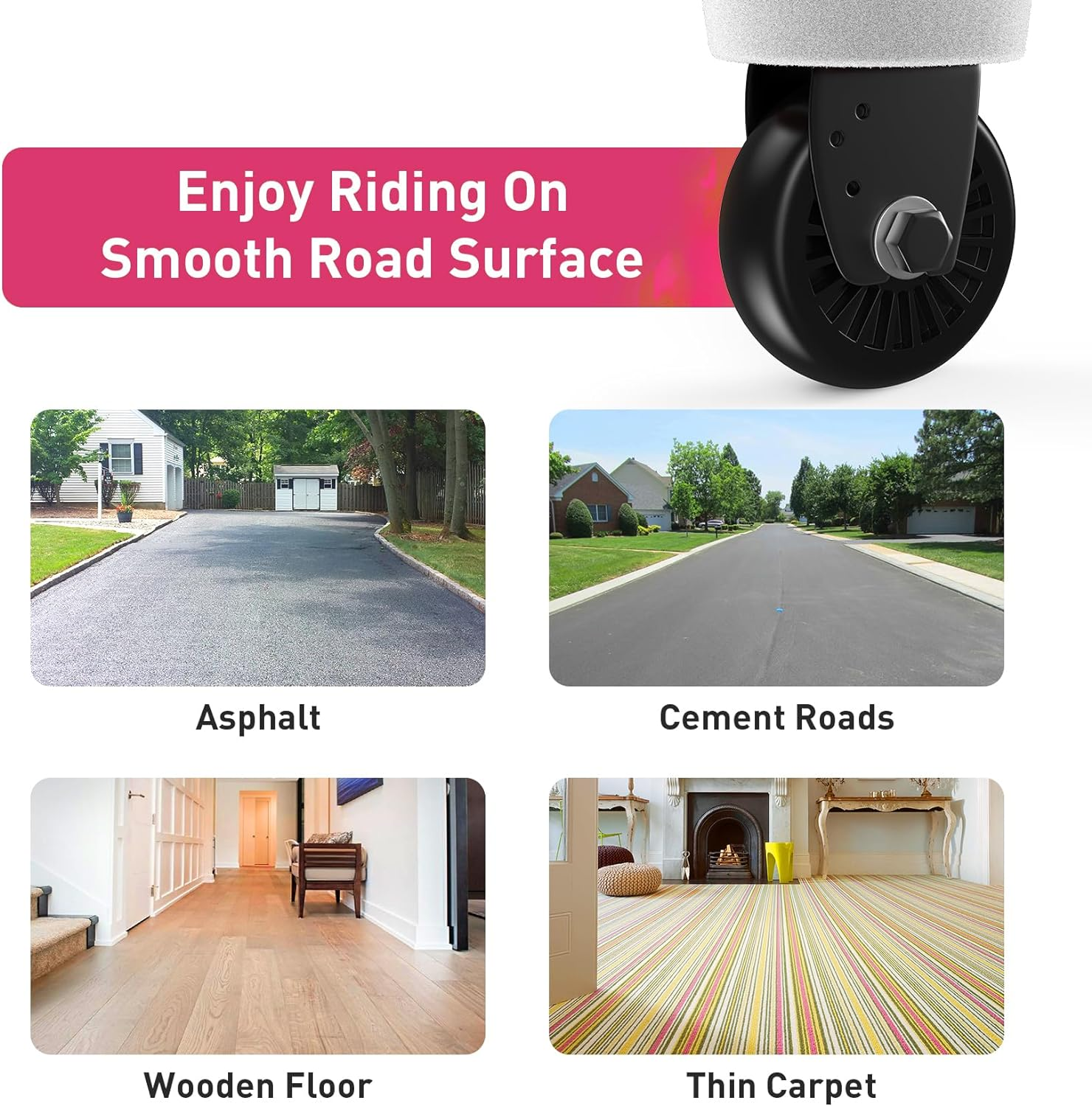 Ride on Horse Unicorn Toy for Kids Riding Pony Rider Mechanical Cycle Walking Action Plush Animal for 4 to 9 Years, No Battery or Electricity,Max Load 165 LBS, Medium Size image number 2