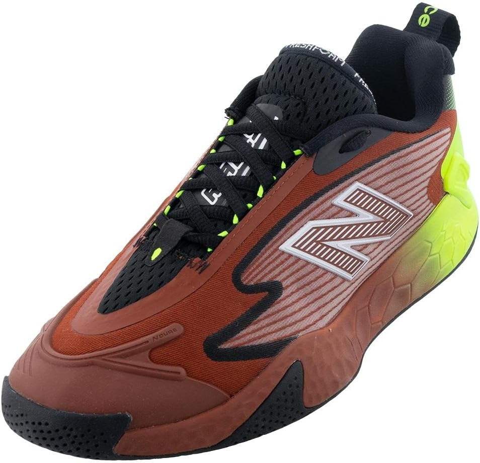 New Balance Men`S Fresh Foam X Ct-Rally 2E Width Tennis Shoes Brick Red image number 1