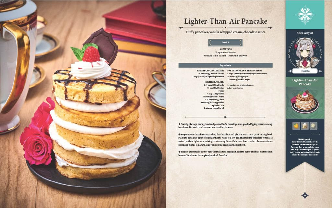 Genshin Impact Official Cookbook: Culinary Journeys across Teyvat