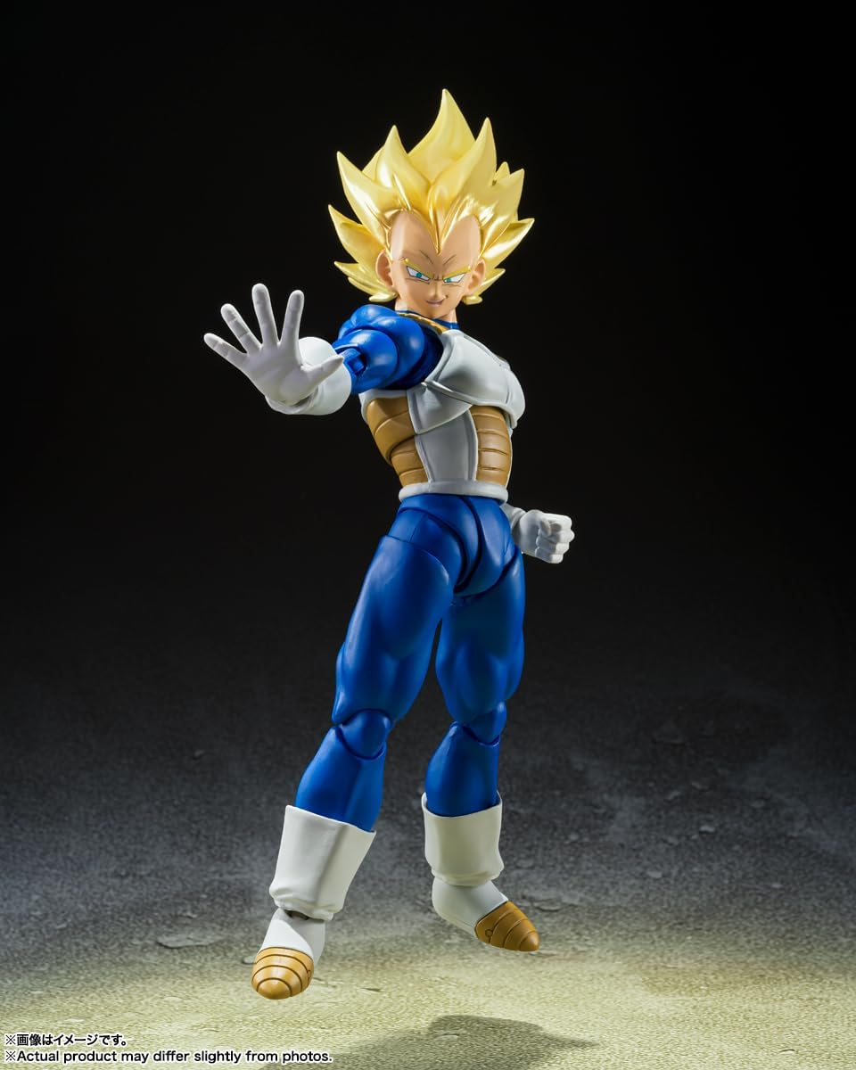Tamashii Nations - Super Saiyan Vegeta -Awakened Super Saiyan Blood- Dragon Ball Z, Bandai Spirits S.H.Figuarts image number 5