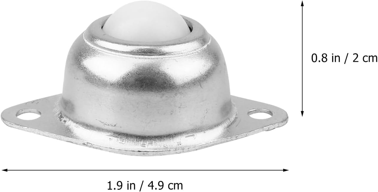 ULTECHNOVO Nylon Casters 7Pcs - 360 Swivel Ball Caster Wheels for Furniture Screw Mounted Wheels for Office and Home Use image number 5