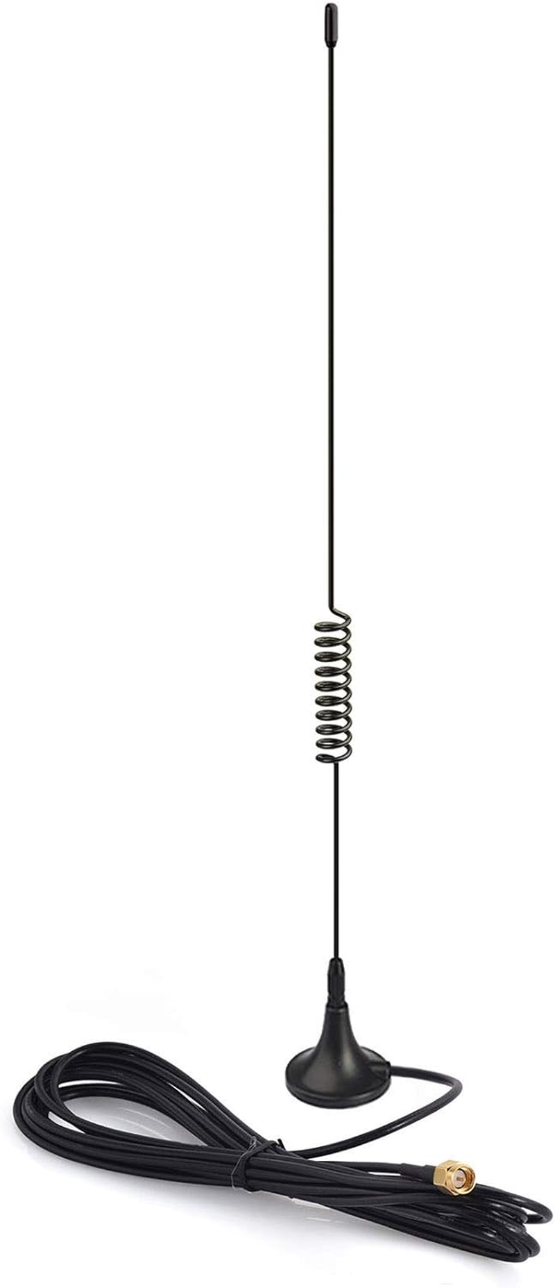 Bingfu DAB Car Aerial Aerial SMA Adapter Magnetic Mount Antenna with 5M 16.4Ft Extension Cable for DAB+ Radio Compatible with Pioneer Alpine Clarion Sony MEHRWEG image number 1