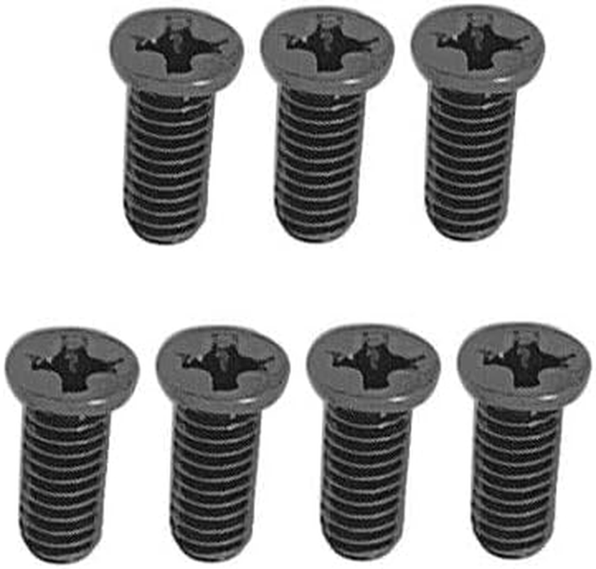 HSSDTECH (1Set 7PCS Black) Lower Bottom Screws for DELL INSPIRON 5593 5594 3501 3505 Laptop Bottom Base Cover Case Hexagonal Plum Screws （No Anti-Stripping Screws image number 5