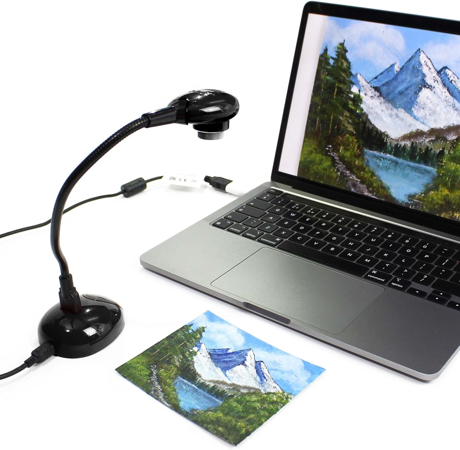 HUE HD Portable USB Camera and Visualiser with Carry Case (Black) - Black image number 5