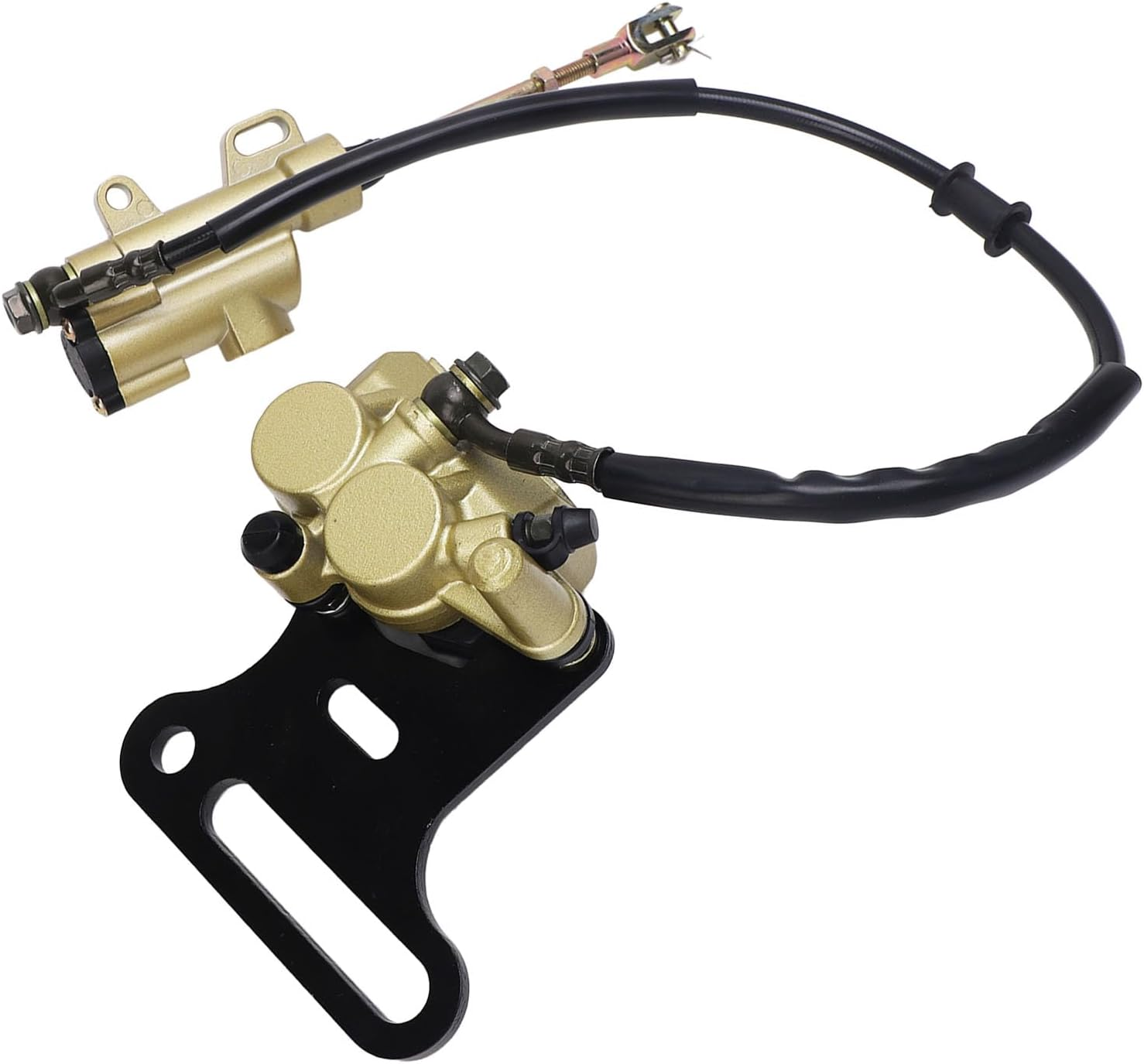 Rear Hydraulic Brake Master Cylinder Kit, Brake Master Cylinder Caliper Assembly High Strength Use Sturdy for Pit Dirt Bike image number 3
