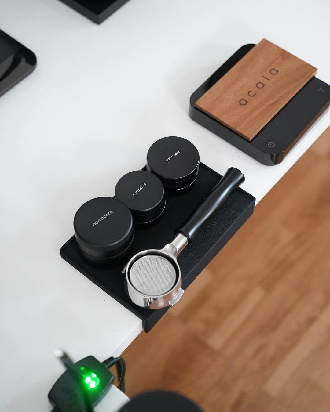 Normcore Tamper Mat V2, Tamping Mat Made of Premium Silicone, Tamper Station, Non-Slip, Coffee Mashing Mat, Espresso Tamper Mat for Portafilter, Tamper Tray