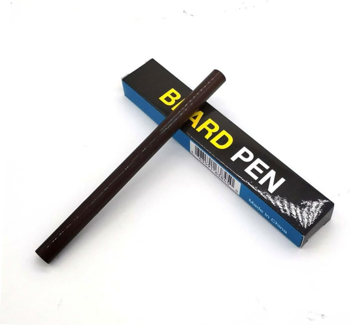 Ipetboom Beard Pen for Mustache Styling Mustache Filler Brush Men Beard Care Tool