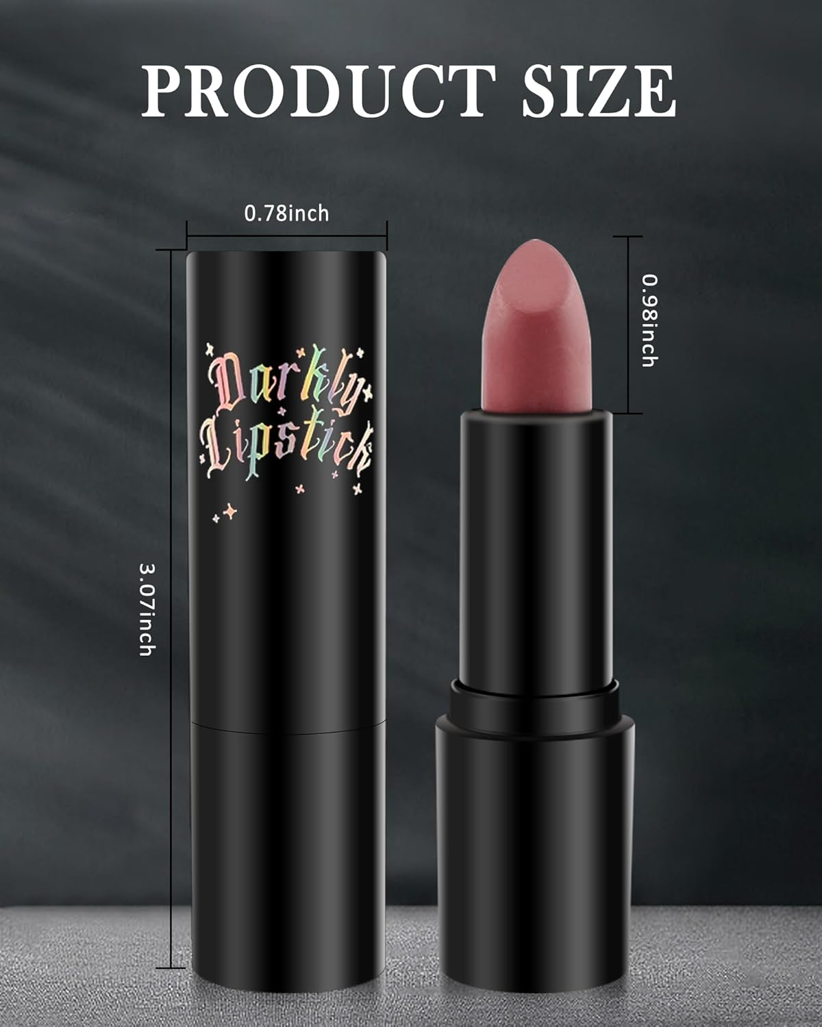 Matte Lipstick Plum, Silky Creamy Texture Lipsticks, Moisturising Lipstick for Cheeks Body Lips, Long-Lasting Moisture, Highly Pigmented Multi-Use Lip Makeup for Halloween 12 image number 1