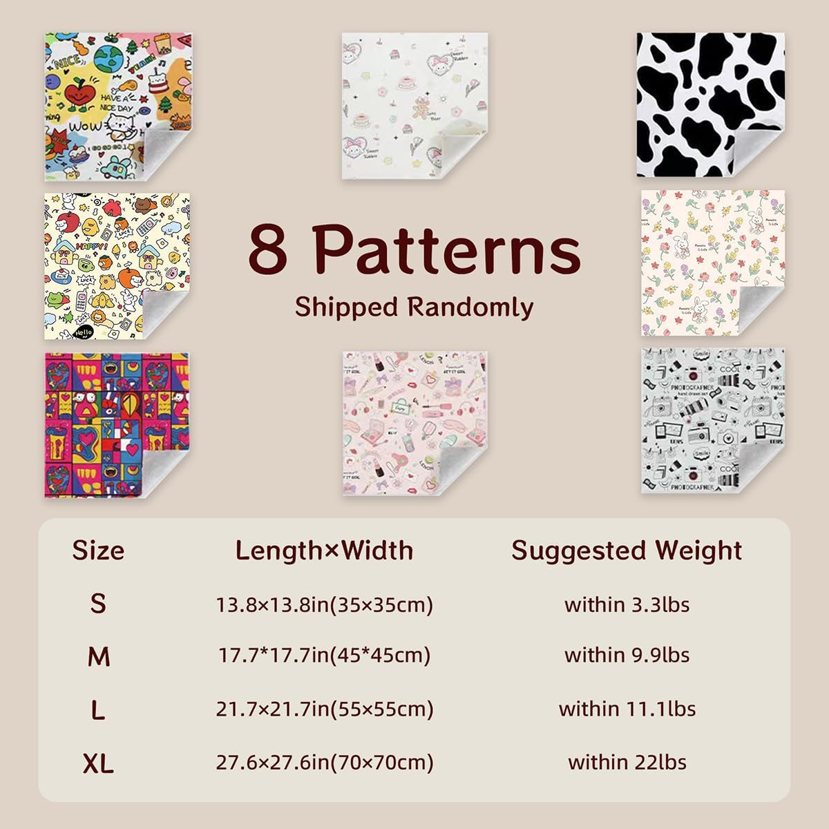 Cat Grooming Wrap, Fabric Wrap for Cats, Cat Wrap for Cutting Nails,Self-Adherent, Anti-Scratch, Anti-Bite, Anti-Escape Calming Wrap for Medicine,Nail Clipping (L: 55 * 55 Cm / 21.7 * 21.7 In) image number 6