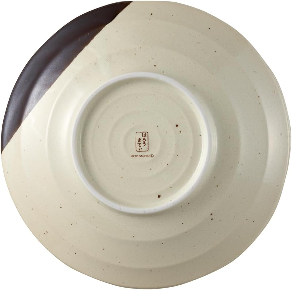 Skater CHMD3-A Mino Ware Deep Plate, Hello Kitty Sakura, Sanrio, 8.4 X 1.5 Inches (21.3 X 3.7 Cm) image number 2