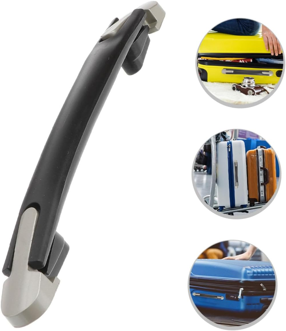 MUCKLILY Plastic Suitcase Grip Luggage Handle Replacement Screws Sturdy Plastic Handle Grip for Travel Suitcases and Handbags Carrying Accessory