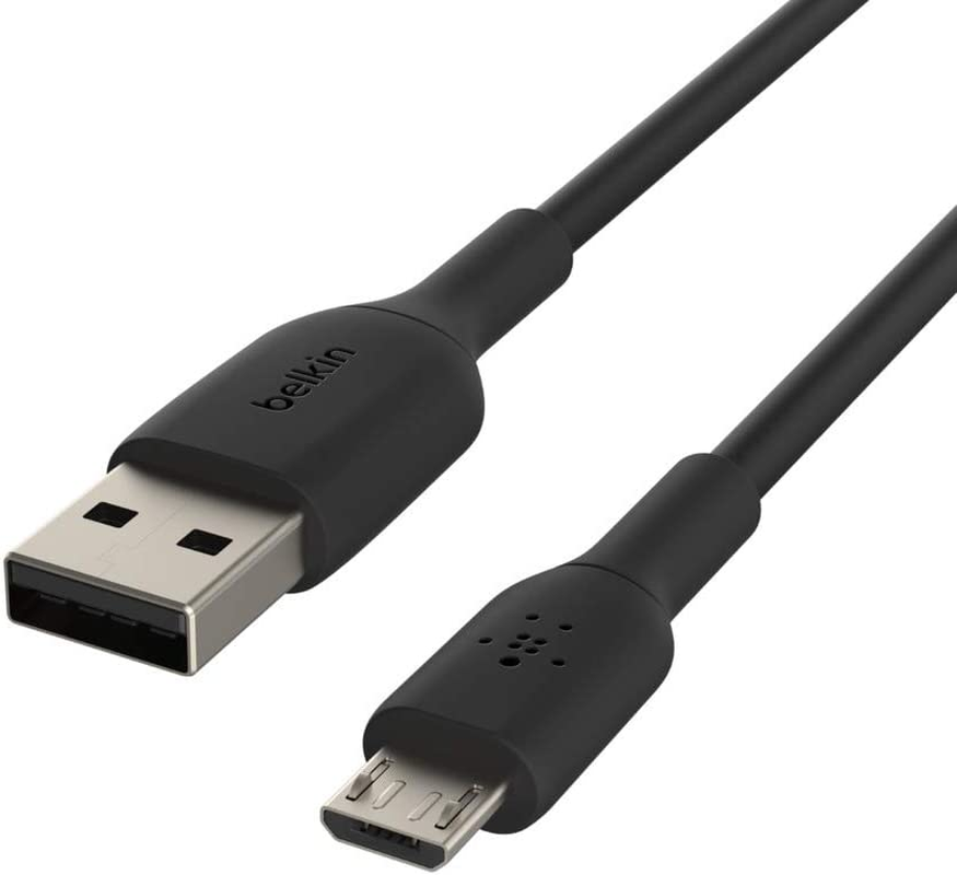 Belkin Cab005Bt1Mbk 3.3-Foot Boost&uarr;Charge USB-A to Micro-B Cable (Black) image number 4