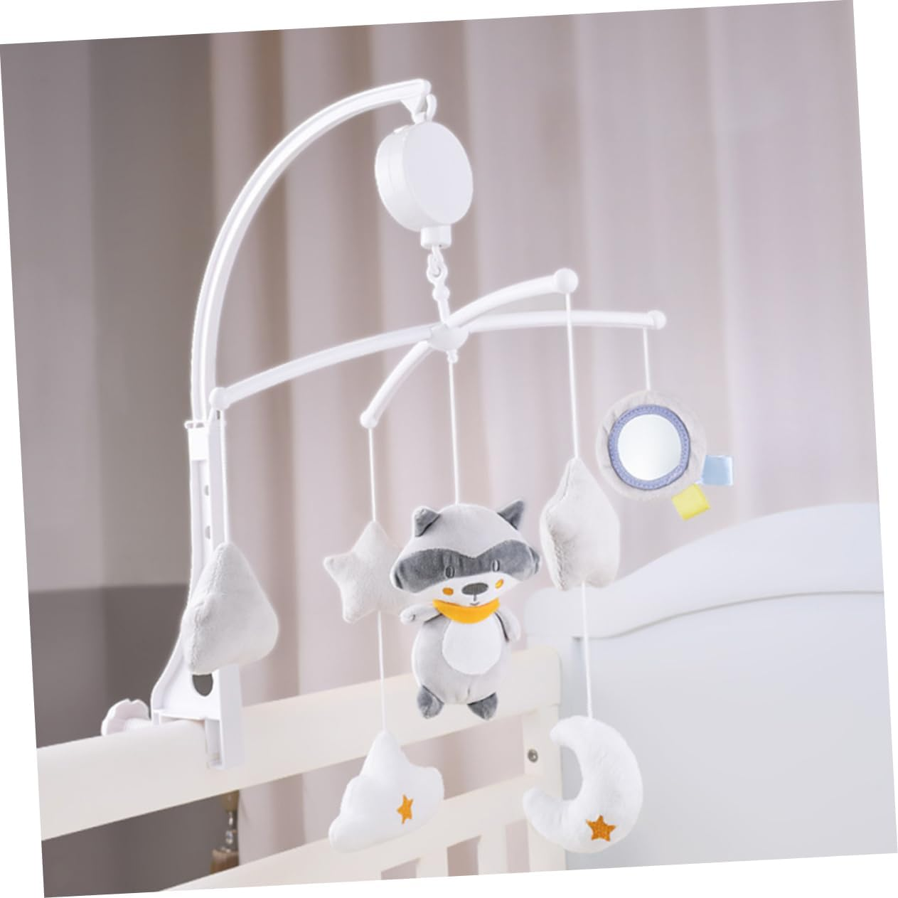 SHOWERORO Crib Ornament Wind Chime Early Educational Plaything Hearing Ability Improvement image number 6