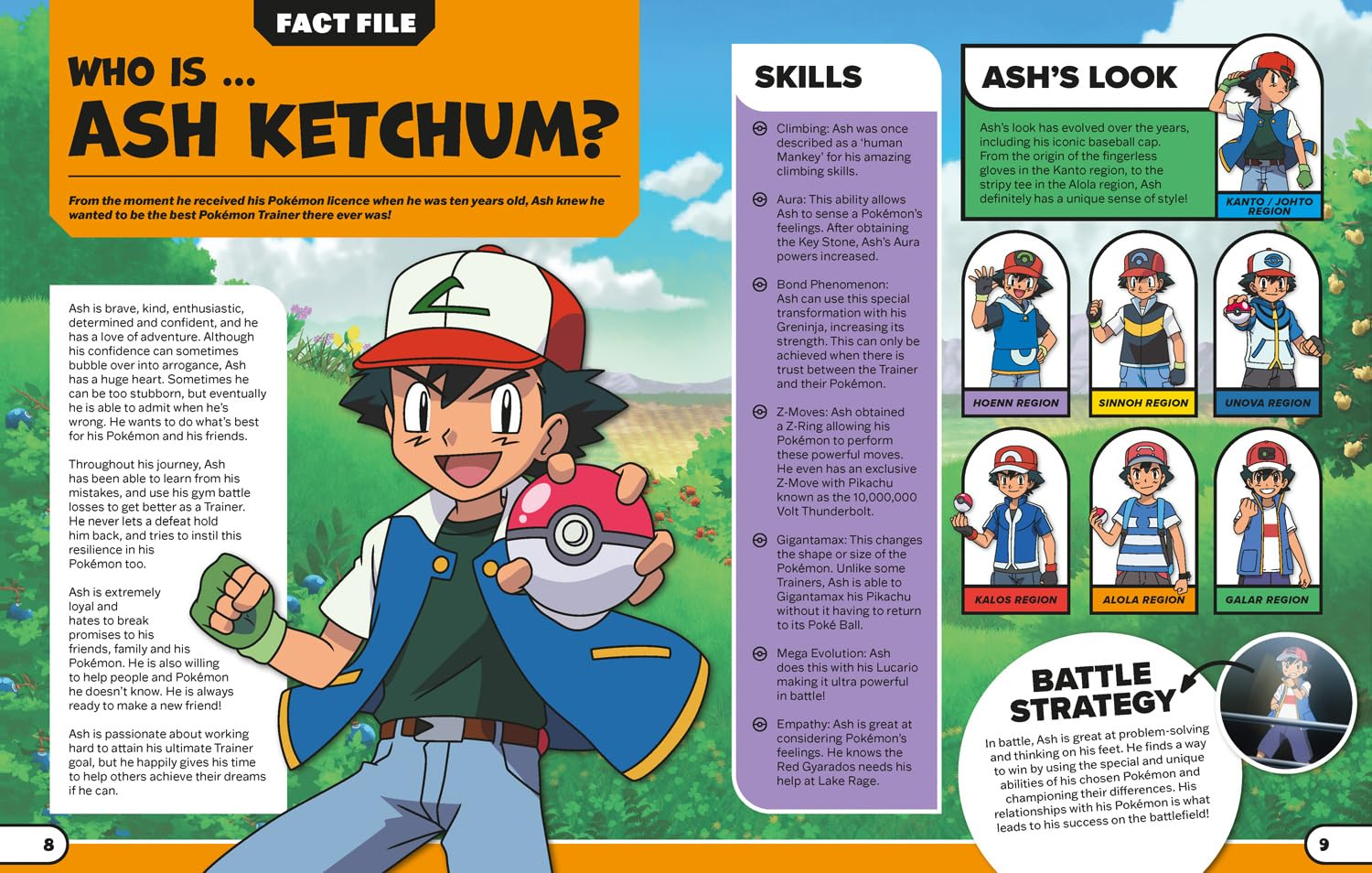 Pokemon - Ash'S Journey: a Visual Guide to Ash'S Epic Story