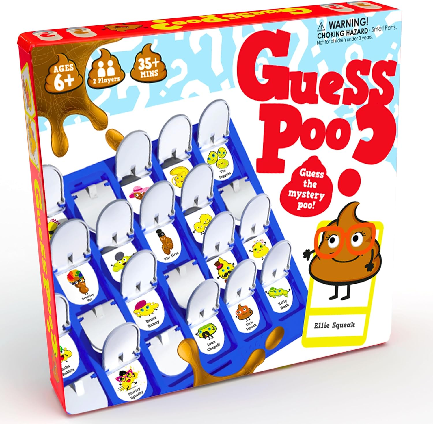 Boxer Gifts Guess Poo Children&rsquo;S Guessing Game Poop-Tastic Fun for Kids