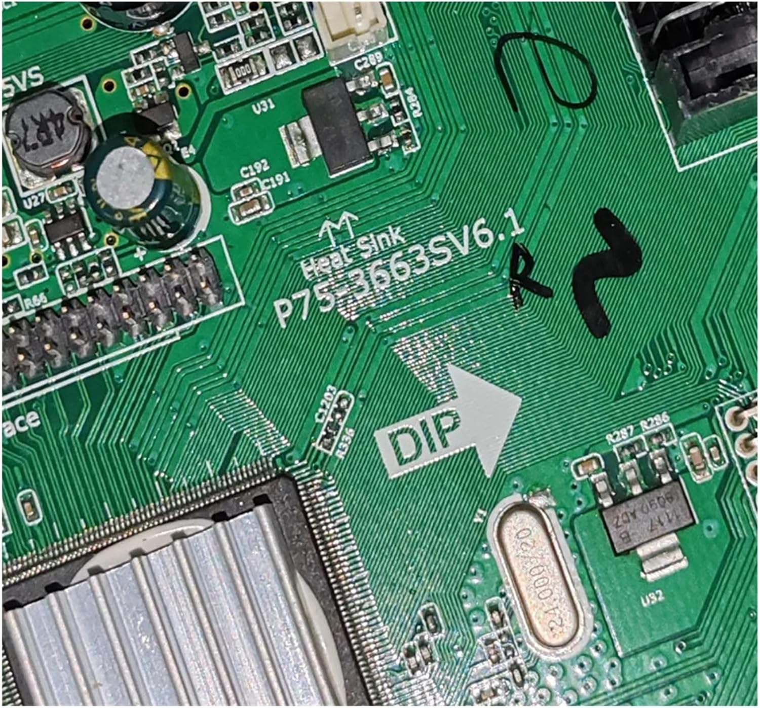 P75-3663SV6.1 Three in One TV Host, Board Testing, Good Physical Photos 35-44V 600Ma 65W or 52-81V 550Ma(62-82V) - 35--44V image number 3