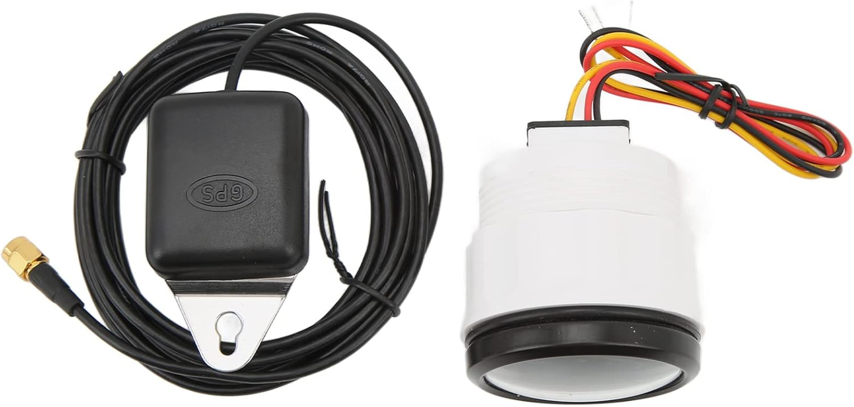 GPS Speedometer, DC 9-32V IP67 Waterproof LCD Display Digital Speedometer for Boat, Yacht, Outboard (Black Dial Black Cover) image number 4