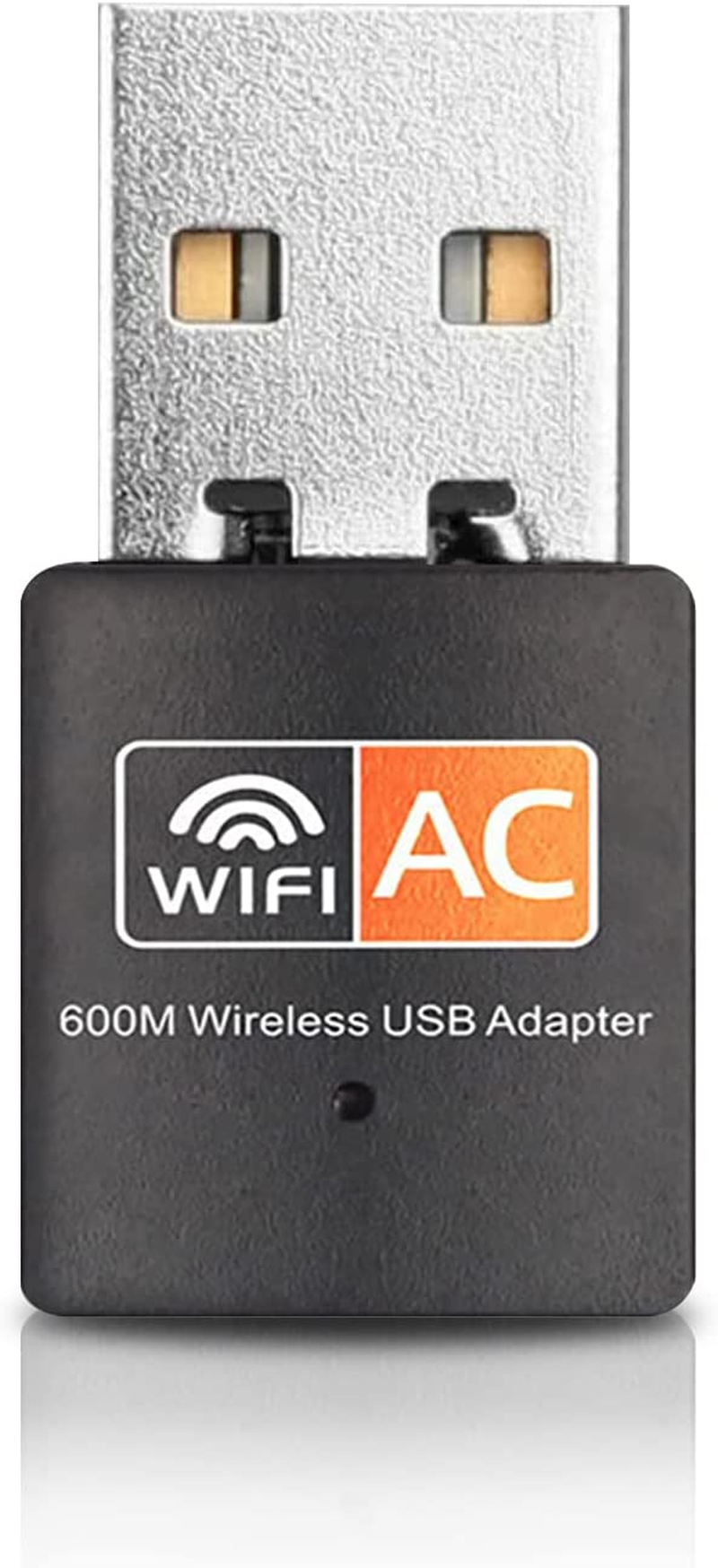USB Wifi Adapter, 5G/2.4G Dual Band Wireless USB for PC, 600Mbps High Speed Wifi Adapter for Desktop PC, Yotsuba Wifi Dongle Support Windows 7/8/10/11, Mac OS, Linux image number 2
