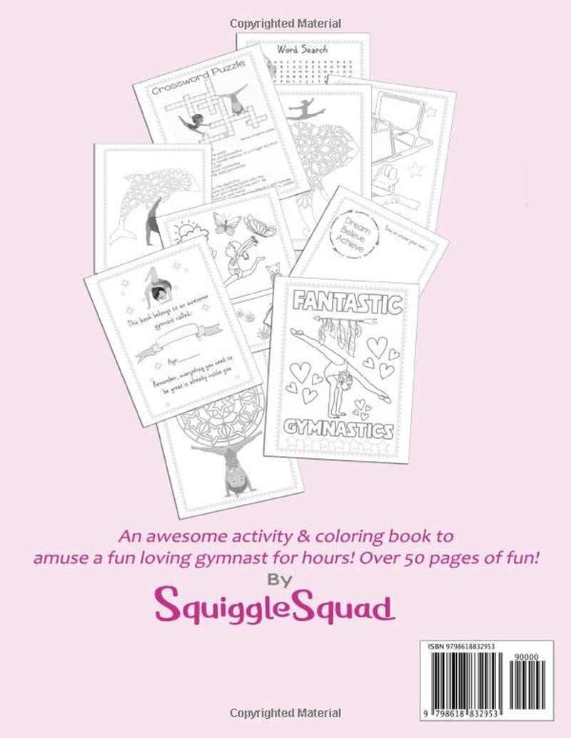 Gymnastics Coloring & Activity Book: an Awesome Activity & Coloring Book to Amuse a Fun Loving Gymnast for Hours! over 50 Pages of Fun!