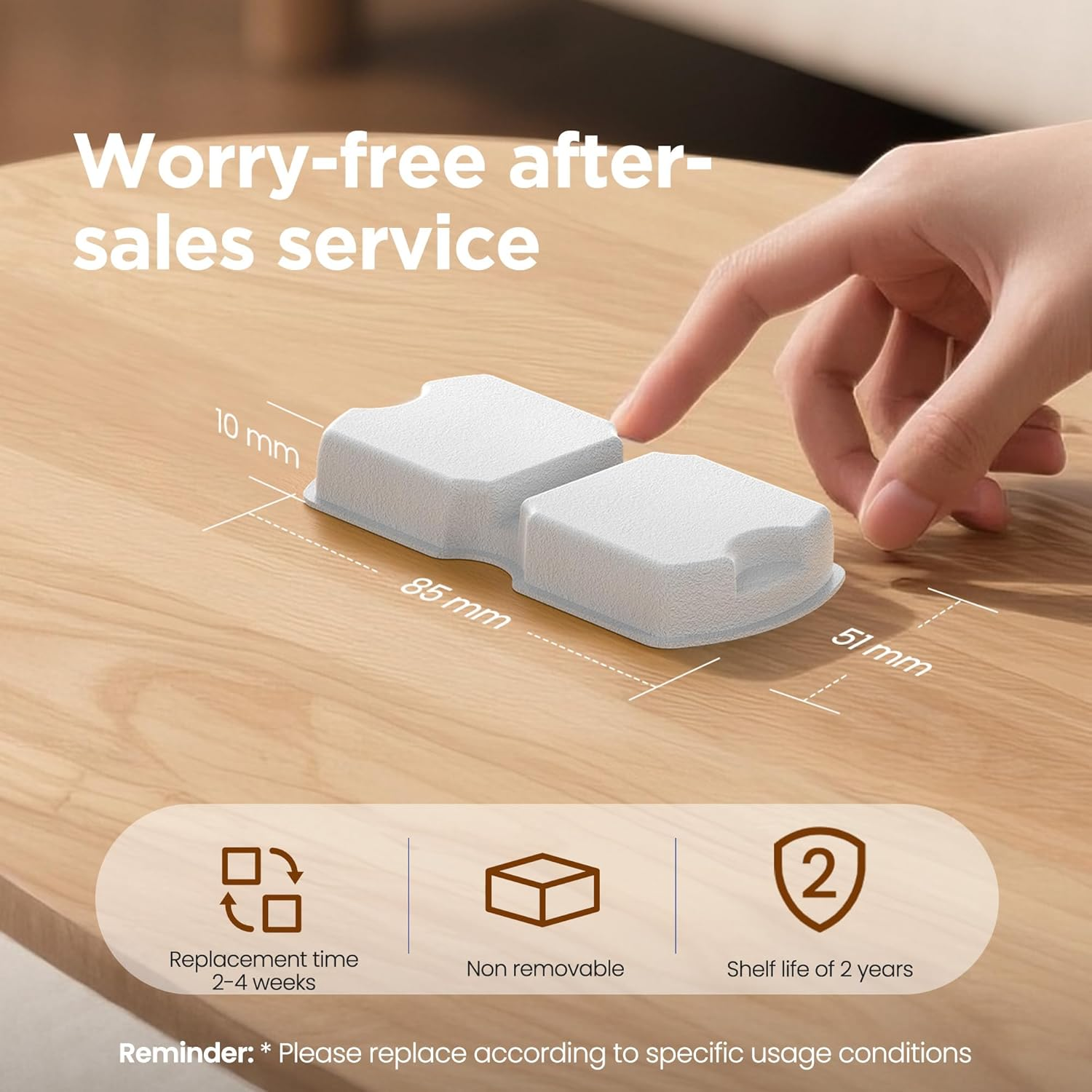 Cat Water Fountain 24 Filter: 12 Carbon Filters + 12 Foam Filters - Multiple Filtration - Purification of Water Quality - Taste Enhancement - Suitable for GIOTOHUN Stainless Steel Cat Fountain image number 2